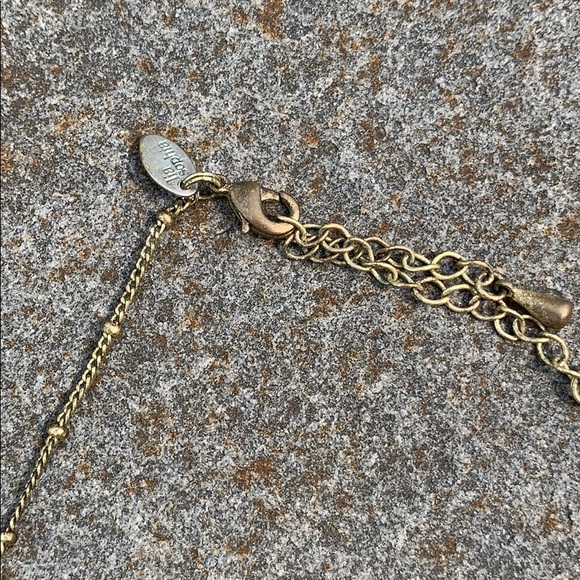 Lia Sophia brown shell necklace - Picture 3 of 3